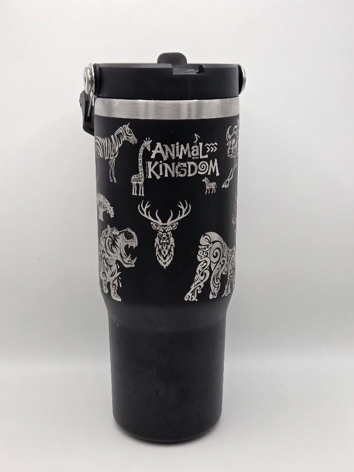 Animal Kingdom tumbler met gedetailleerd dierenontwerp